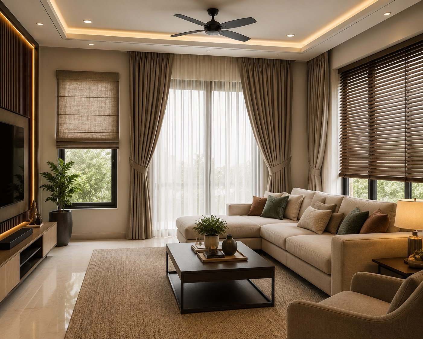 Fabric Curtains